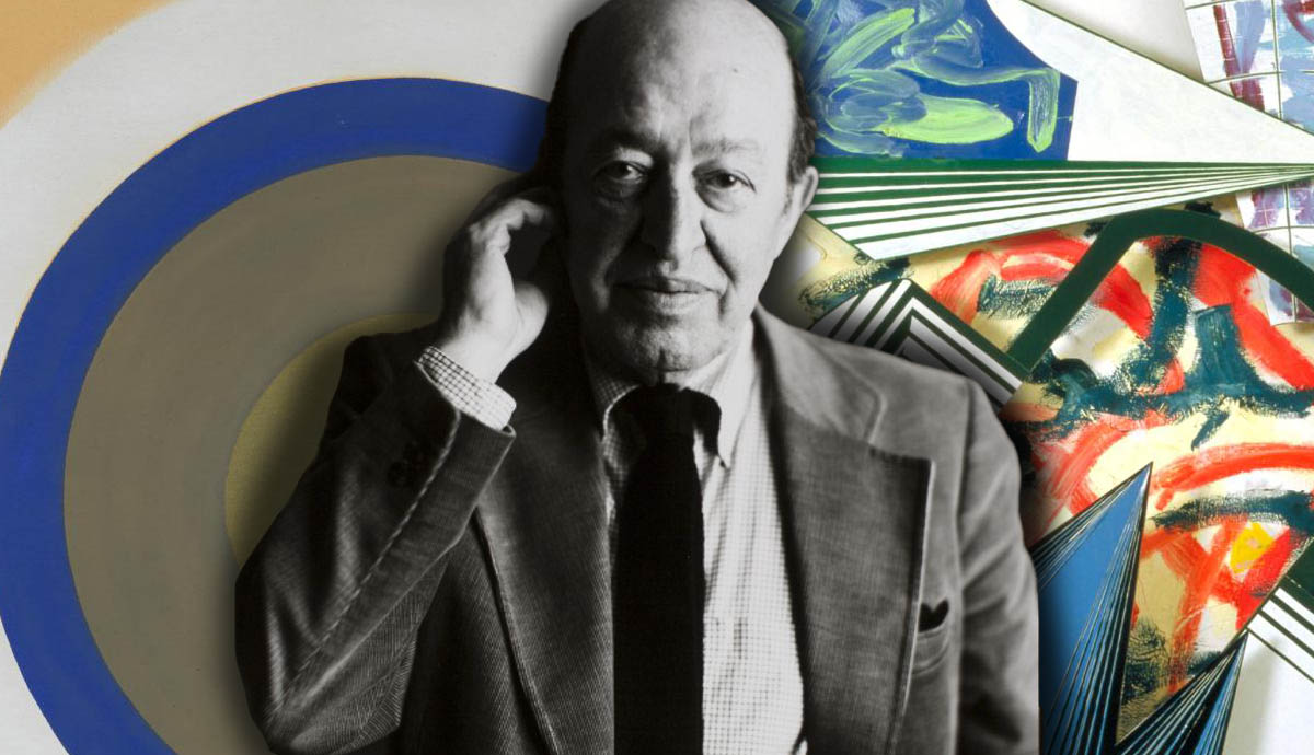 clement greenberg who portrait with artworks
