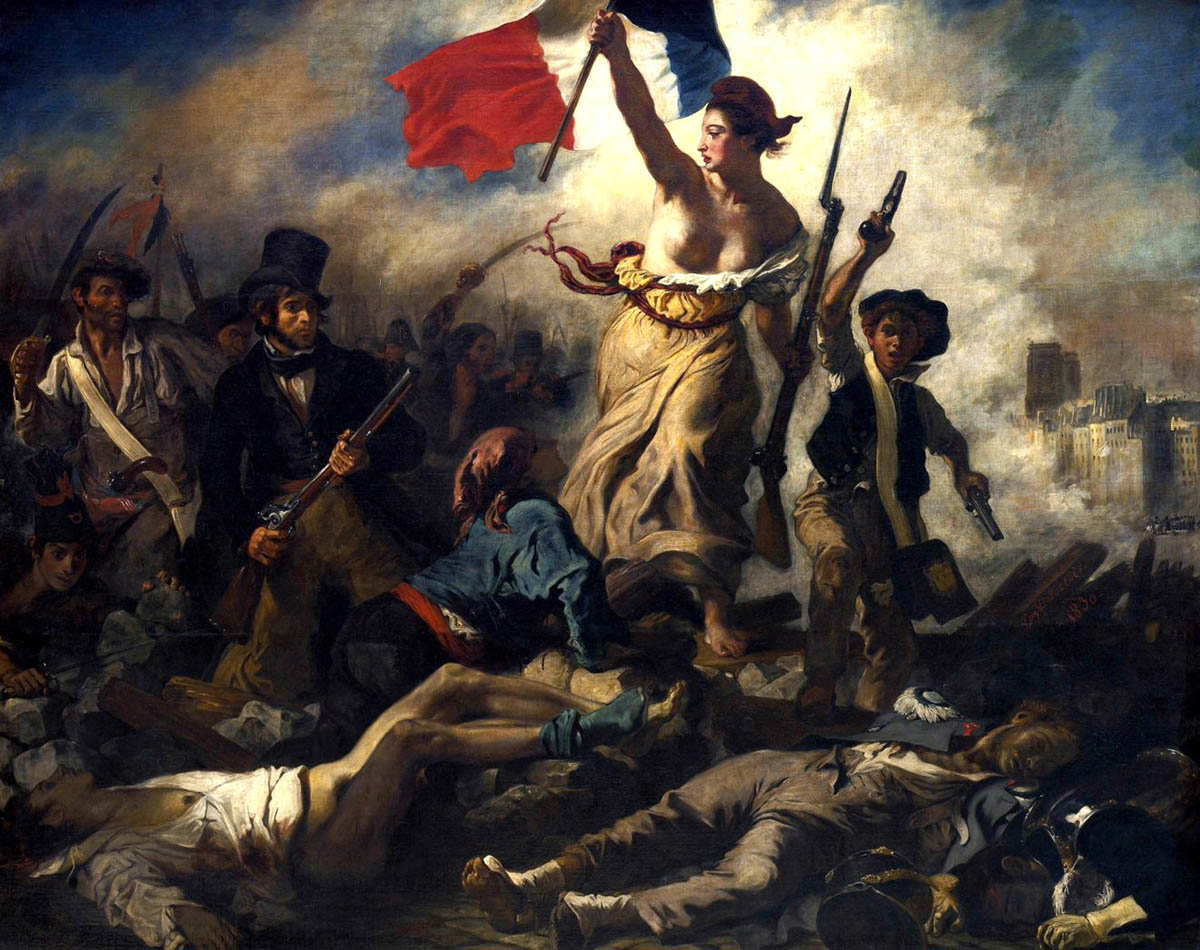 delacroix famous french painter liberty