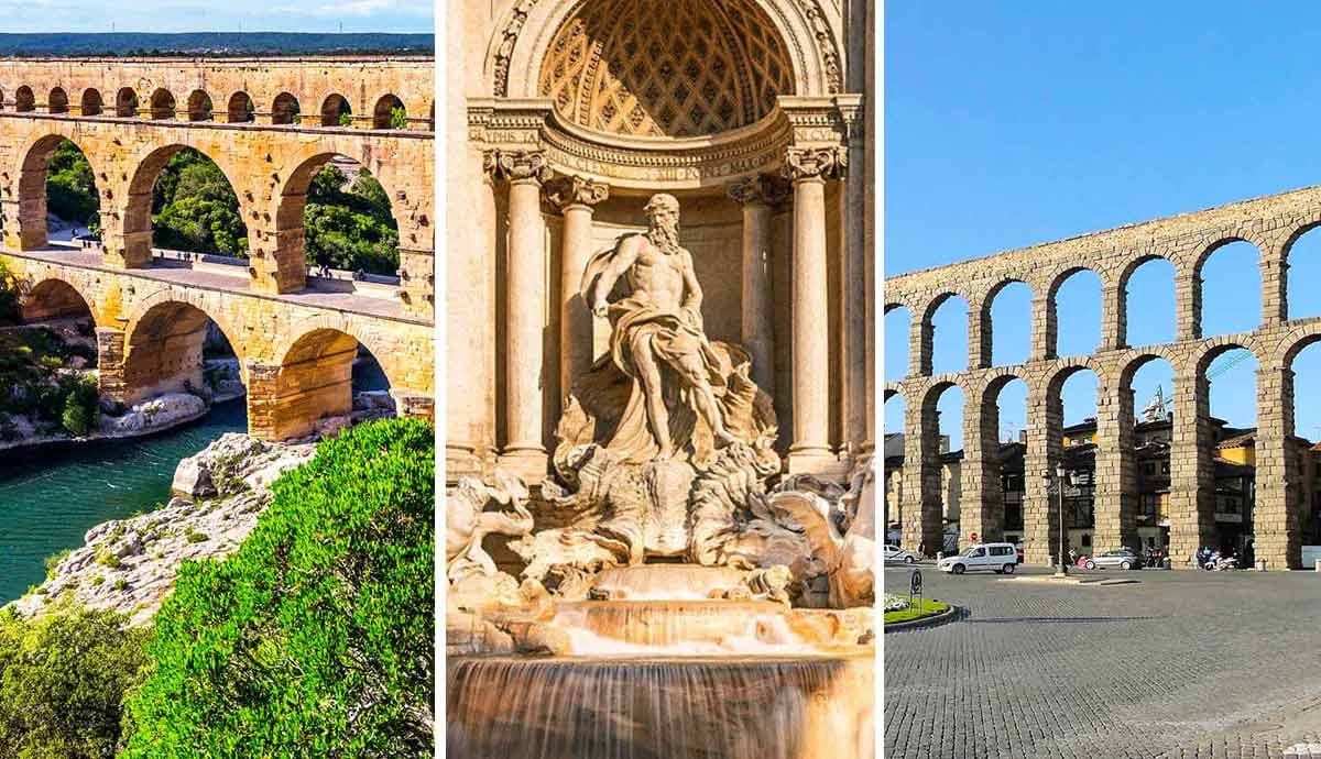 famous aqueducts of ancient rome