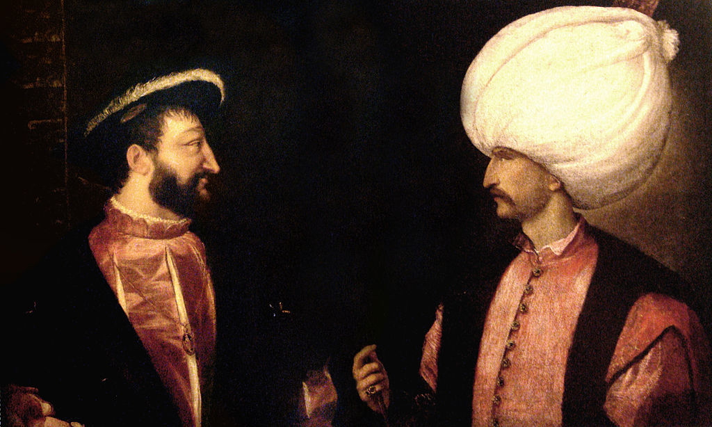francis i suleiman the magnificent painting