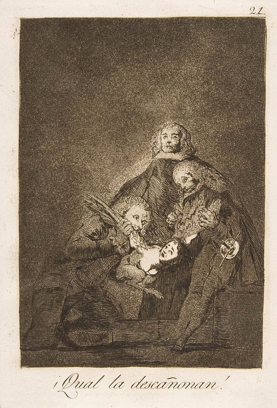 francisco goya how they pluck her