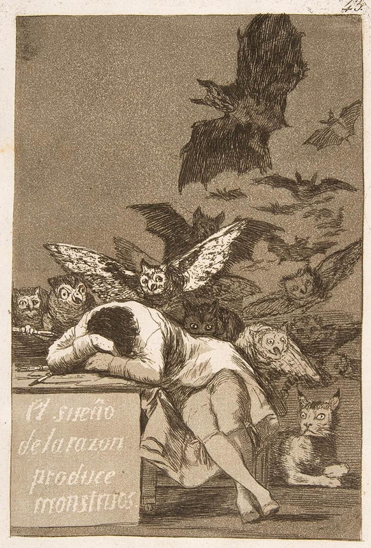 francisco goya the sleep of reason brings forth monsters