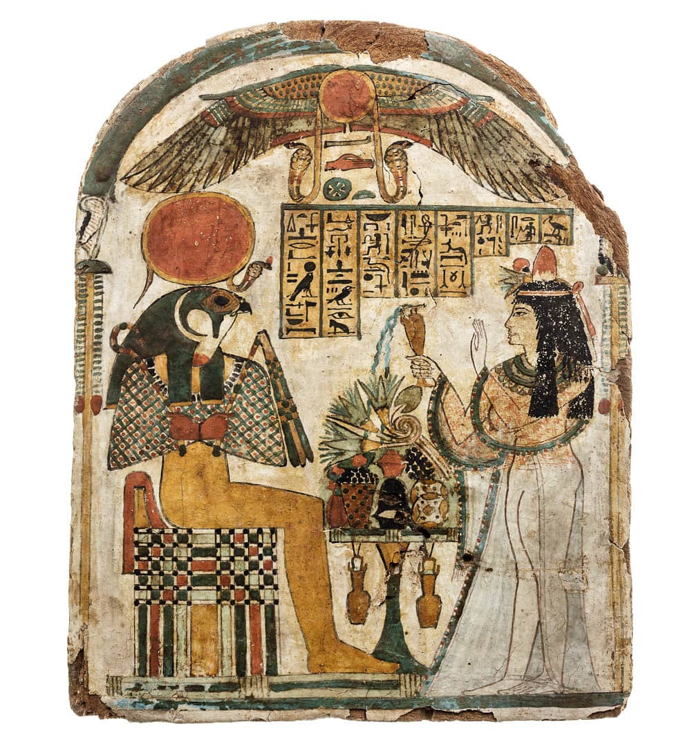 funerary stela Re Harakhty sun god