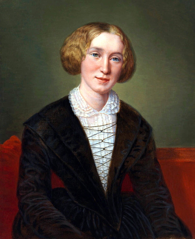 george eliot portrait franáois dalbert durade