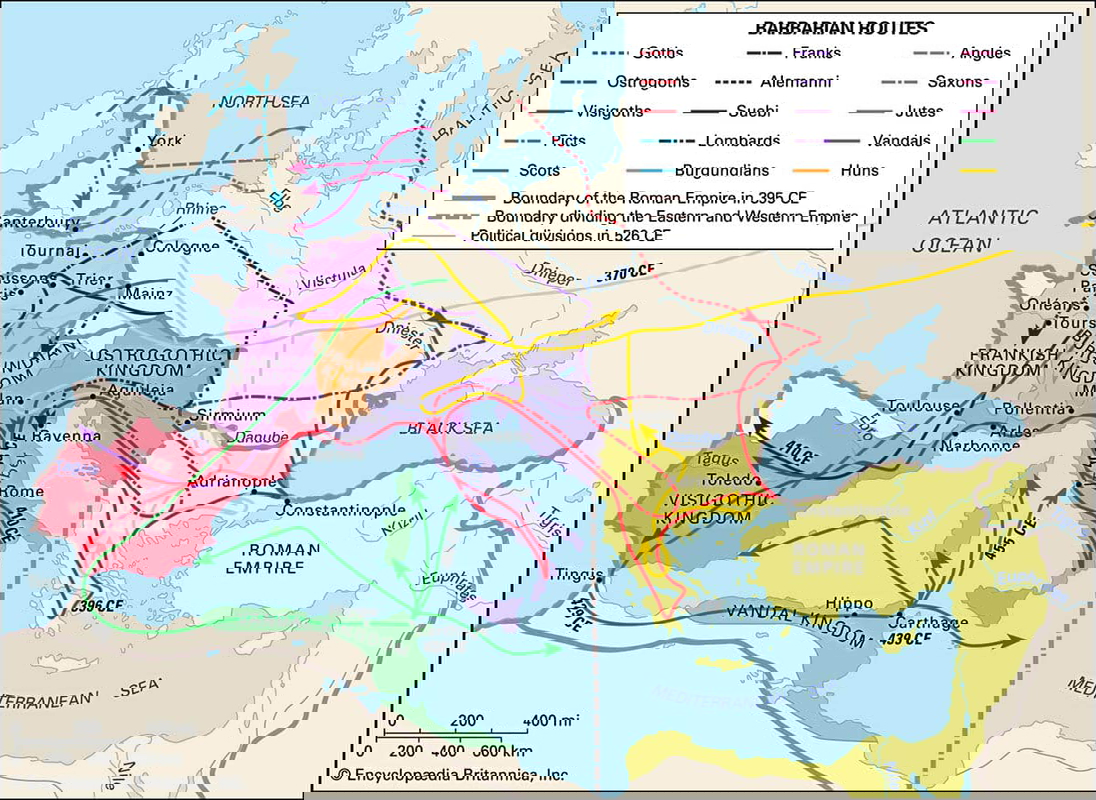 germanic migrations europe