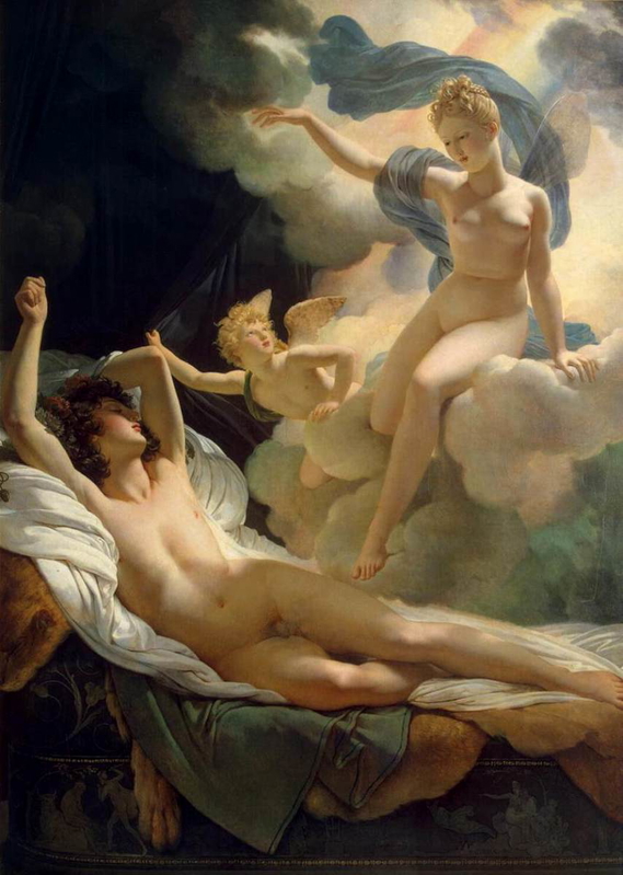 guerin god morpheus iris painting