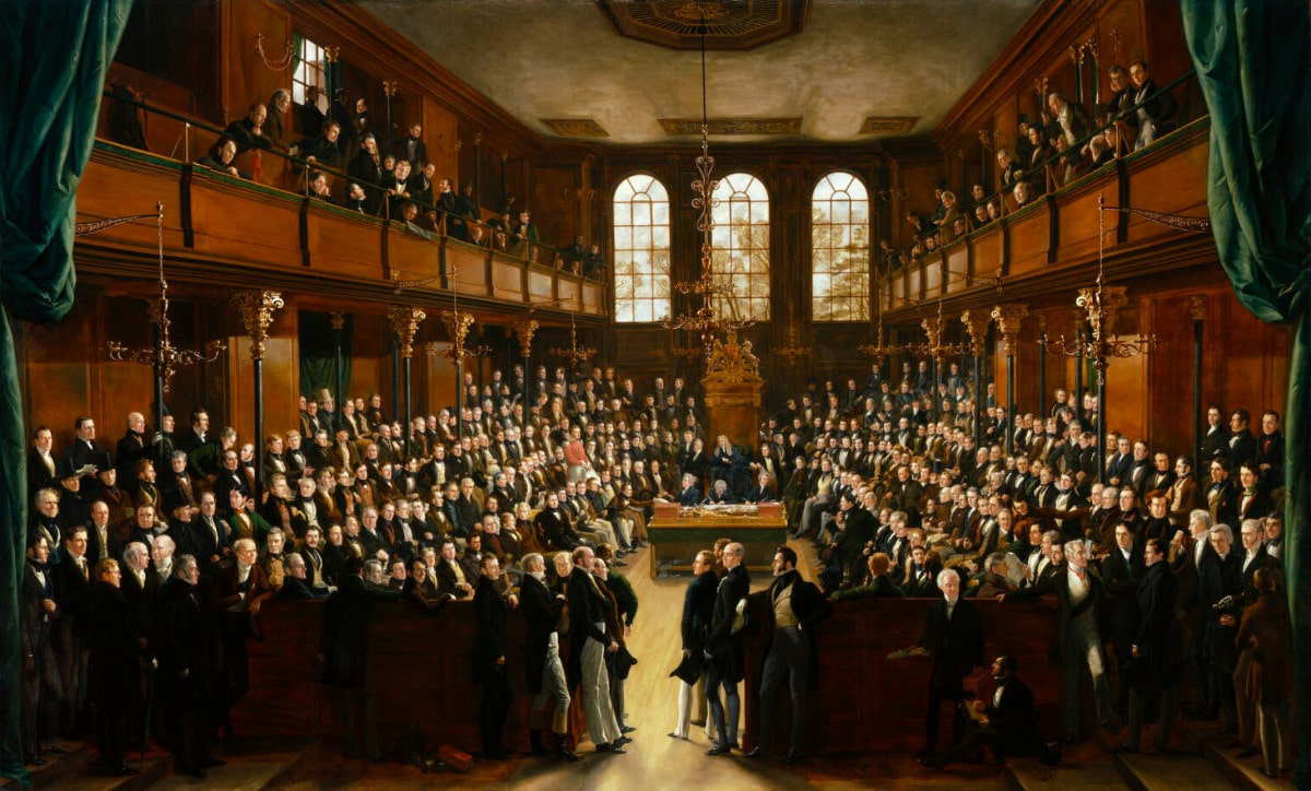 hayter house commons 1833 painting