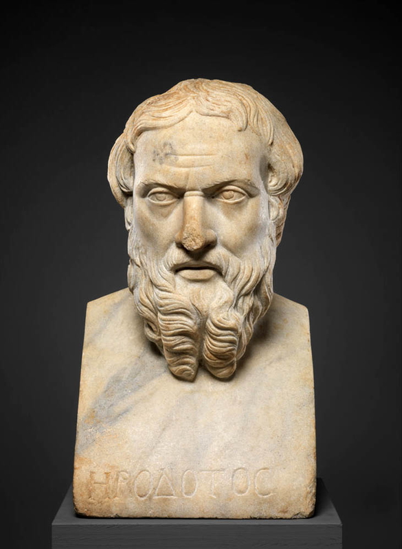 herodotus bust portrait