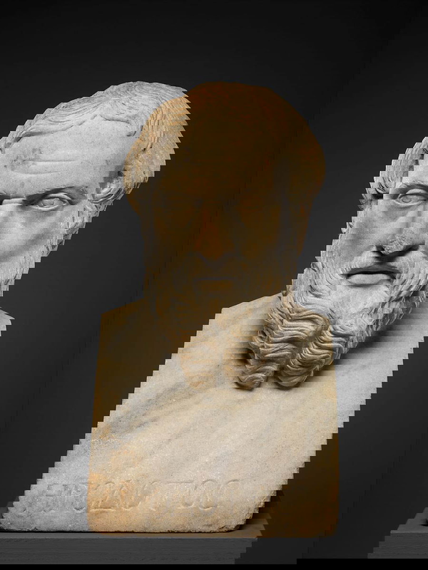 herodotus sculpture