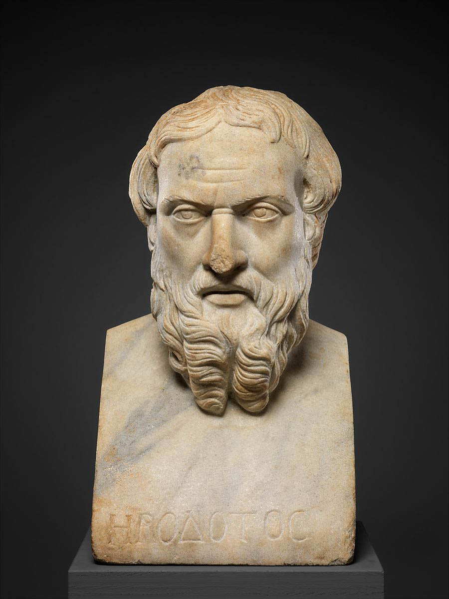 herodotus sculpture