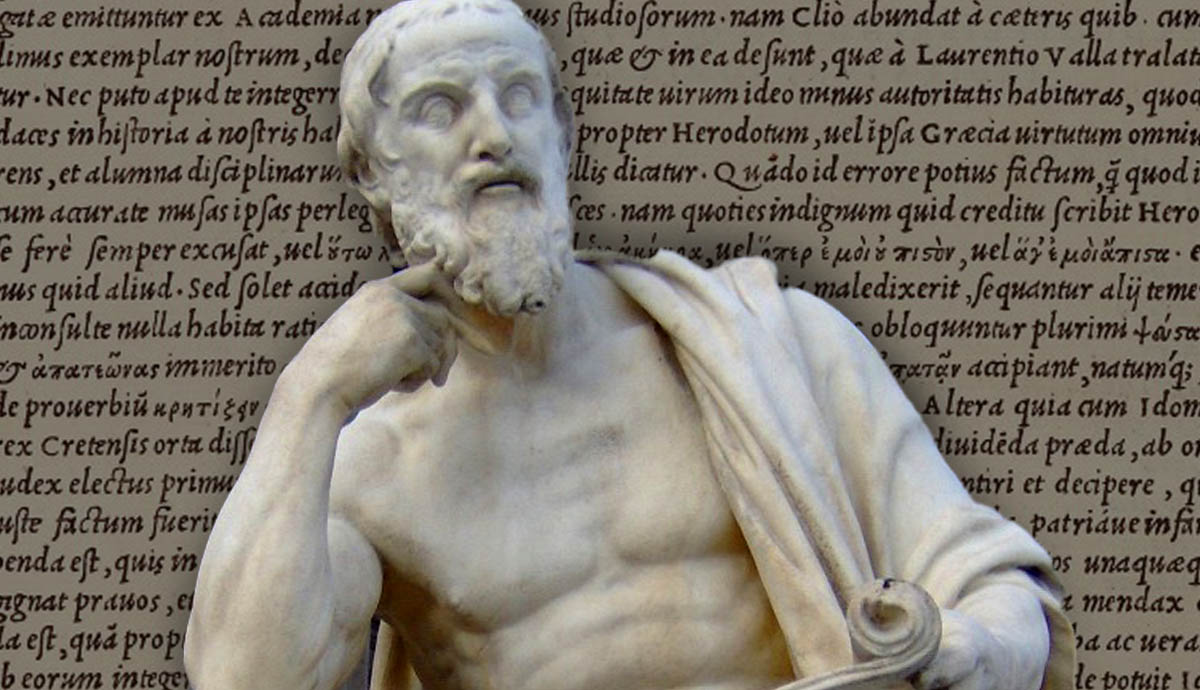 herodotus philosopher historian with book libri novem
