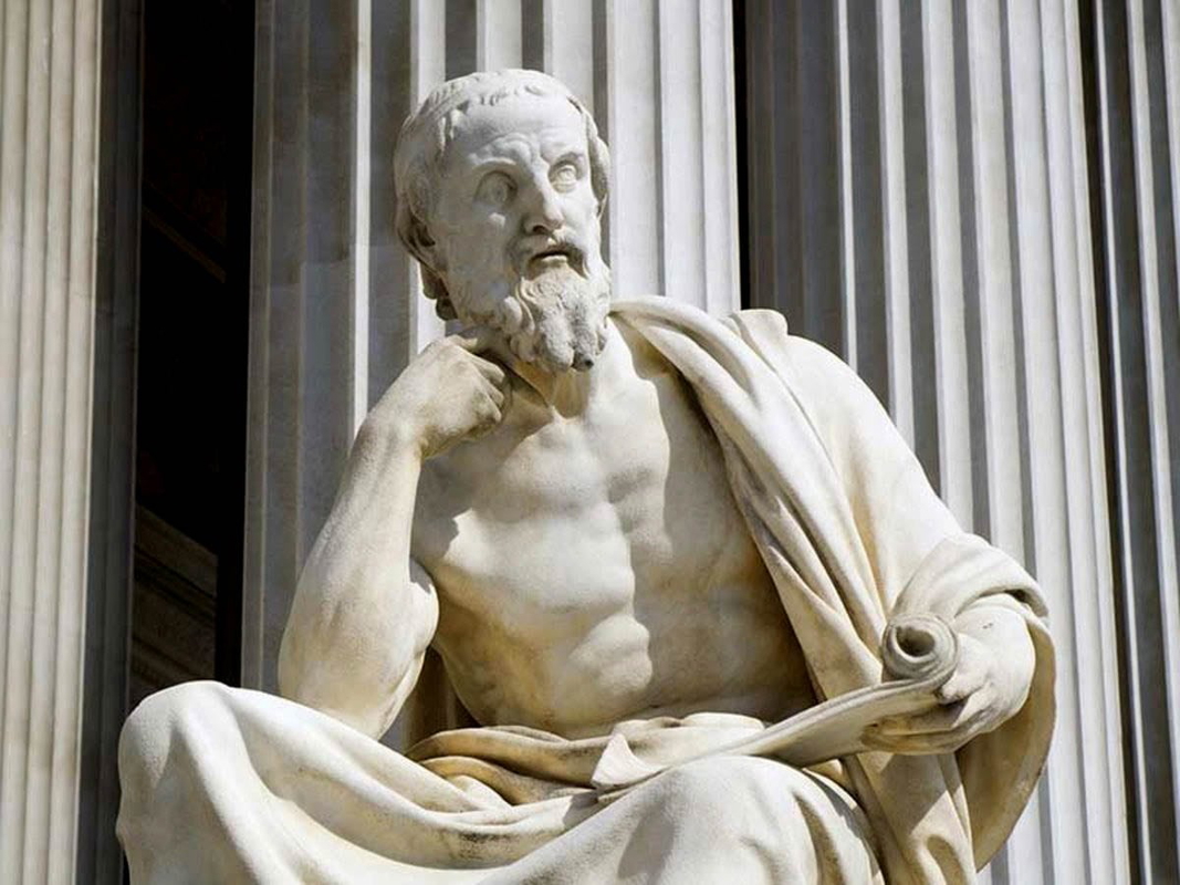 herodotus sculpture