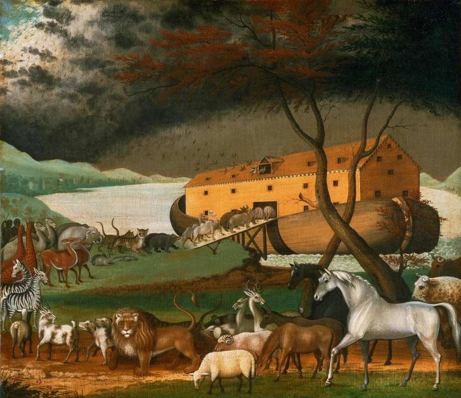 hicks noah ark painting