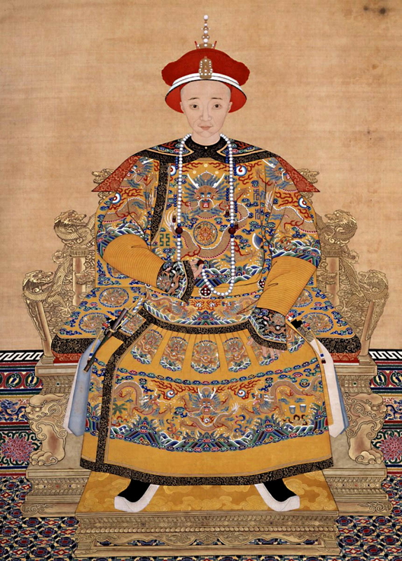 imperial portrait emperor xianfeng painting