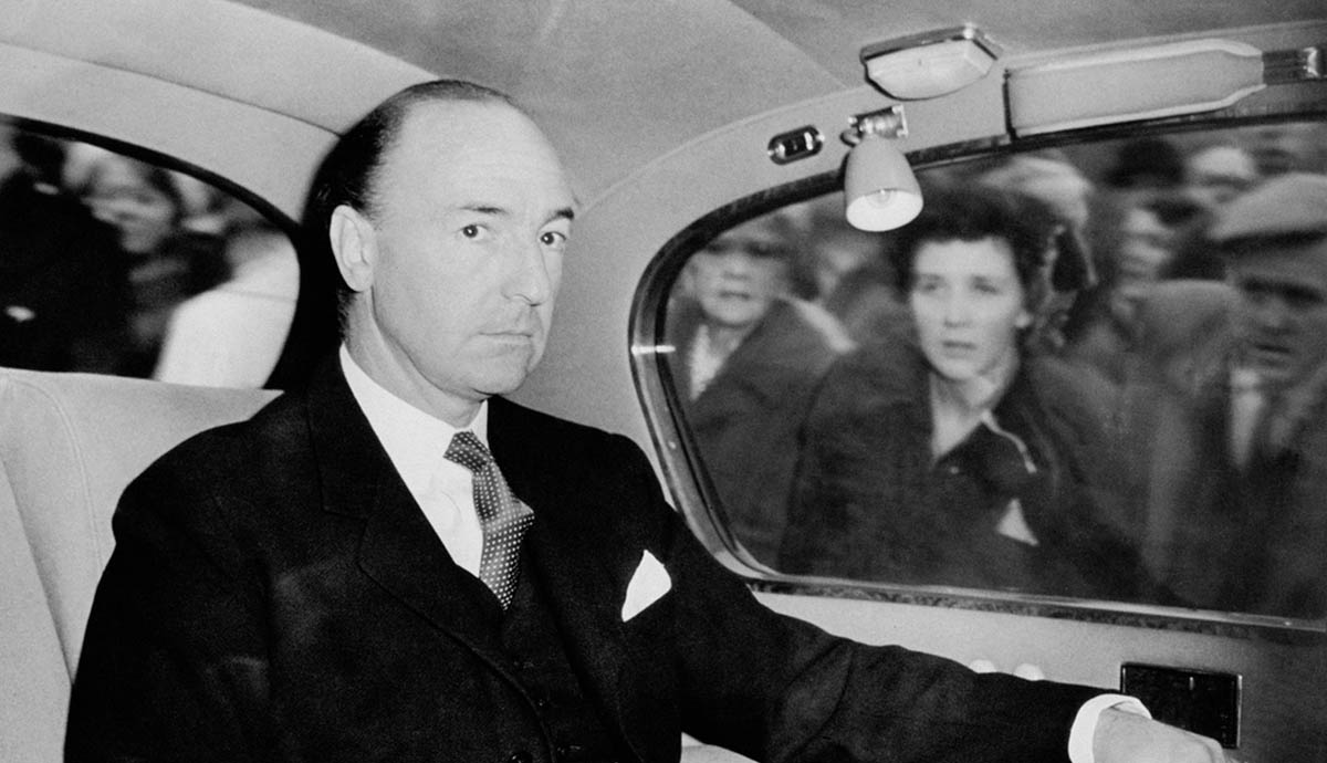 john profumo arrives house of commons