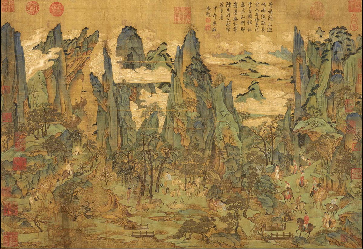 li zhaodao emperor xuanzong tang fleeing 11th century