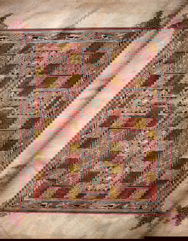 lindisfarne gospels carpet page