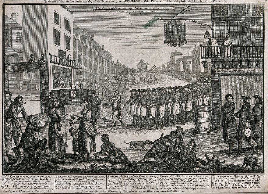 What Was the Shocking London Gin Craze?