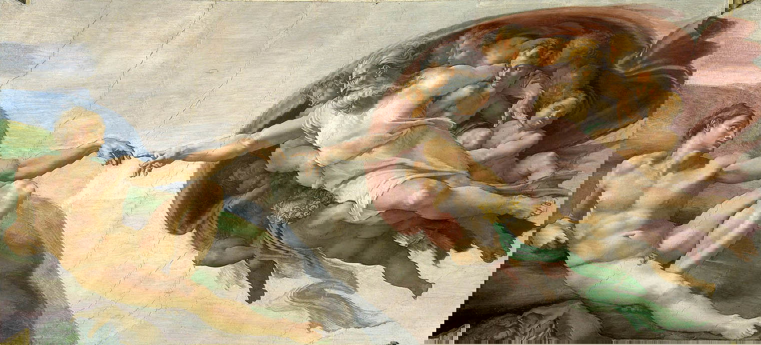 michelangelo creation of adam