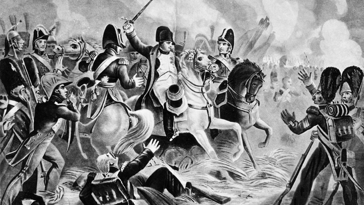 napoleon bonaparte battle waterloo