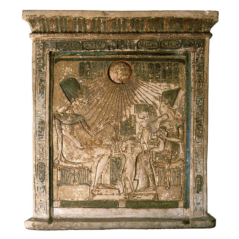 nefertiti akhenaten chldren stela