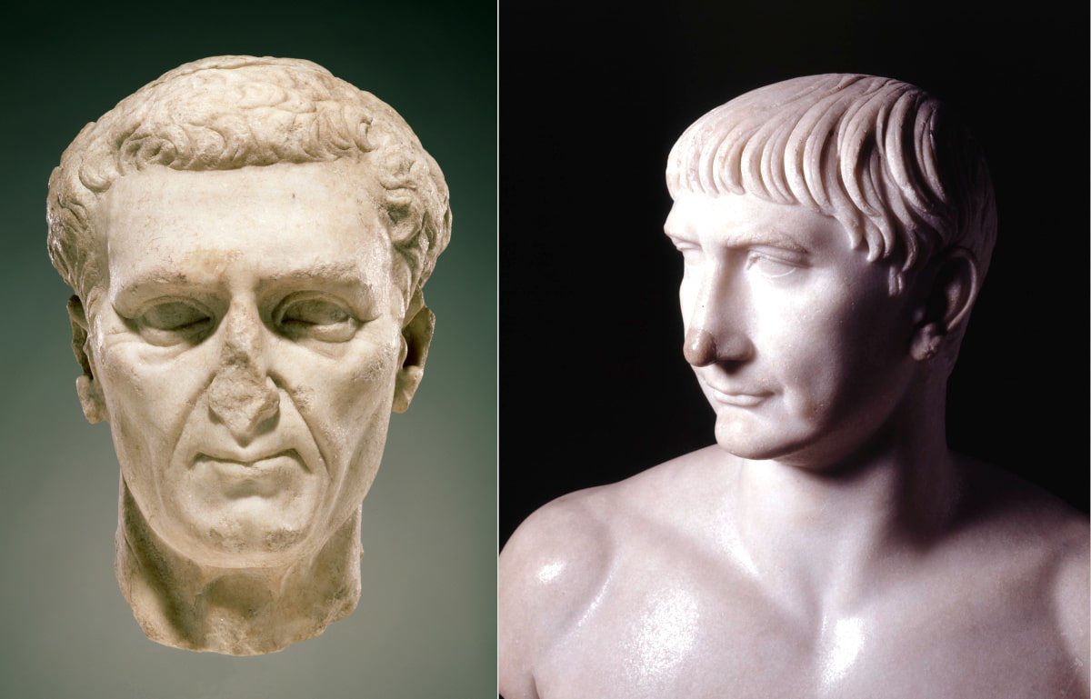 nerva trajan portrait bust