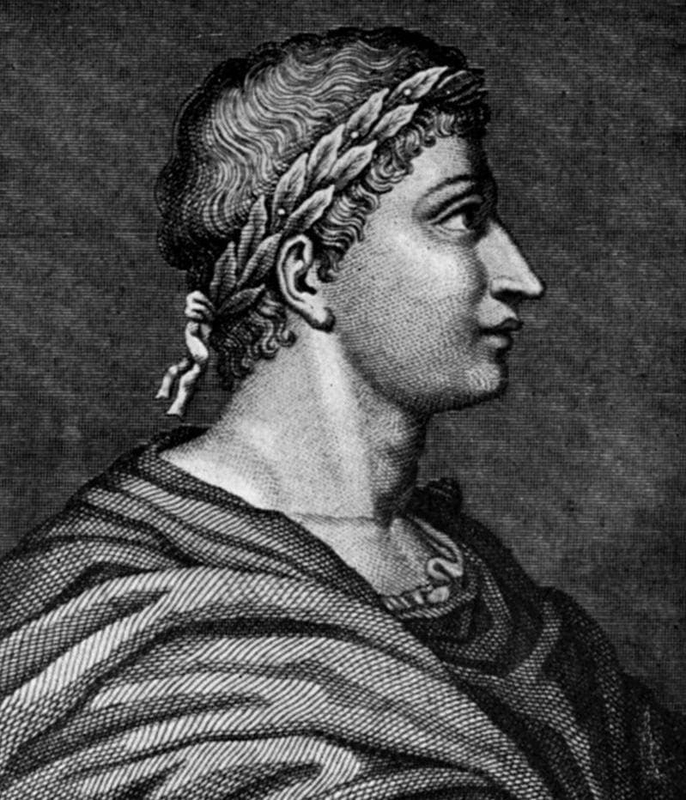 ovid roman poet portrait