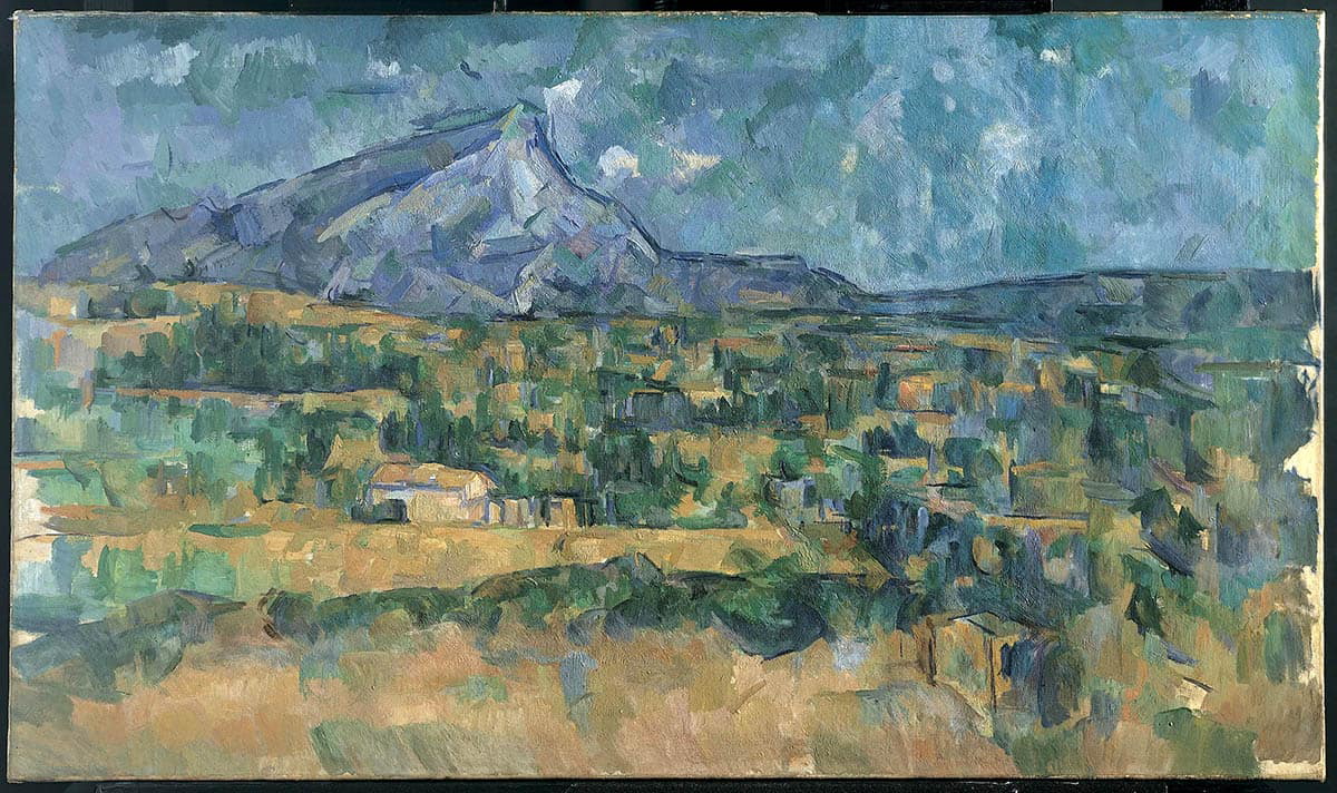paul cézanne mont sainte victoire landscape