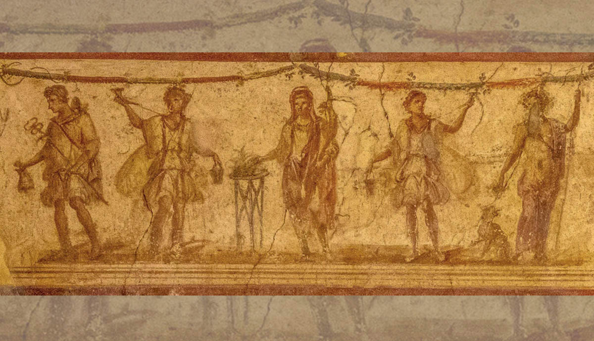 pax romana pompeii fresco