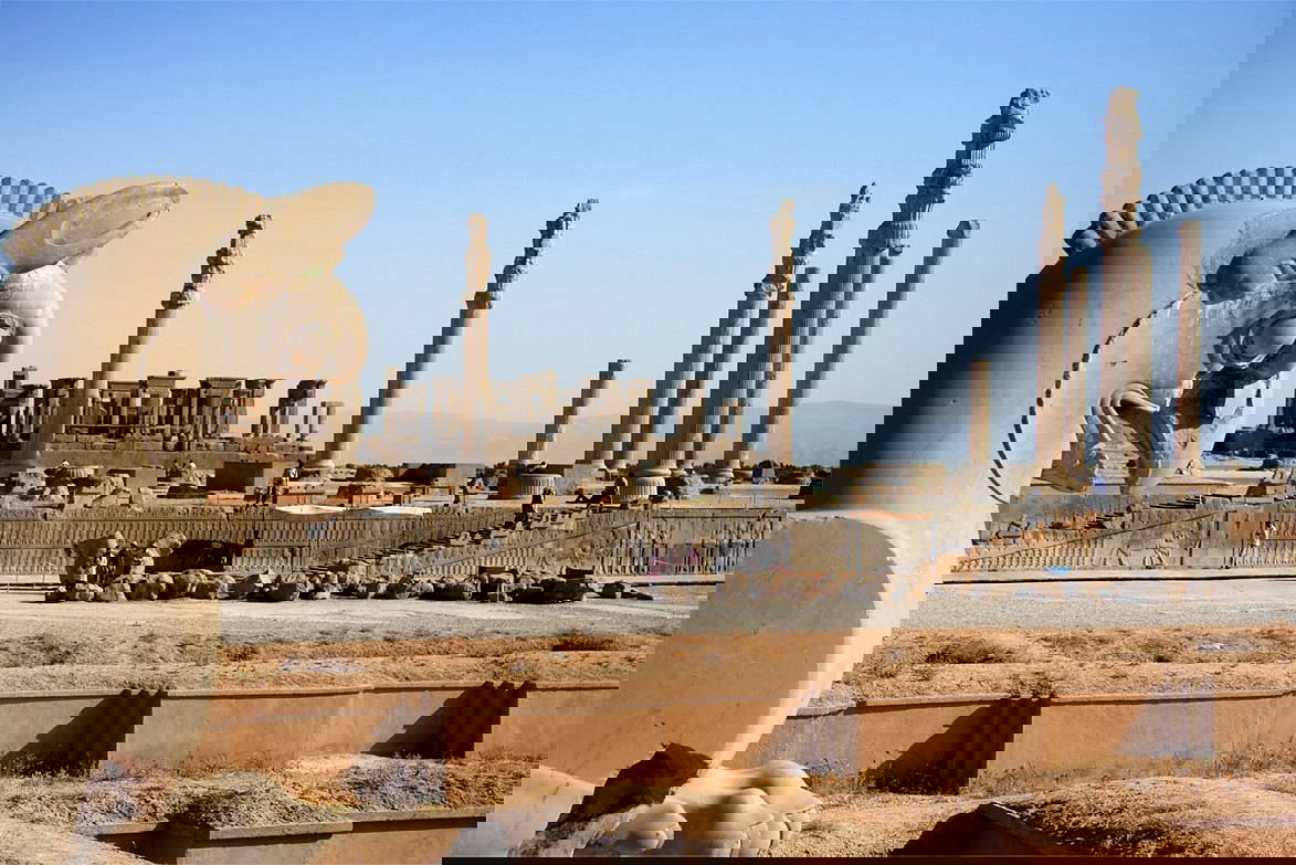 persepolis city persian empire photo