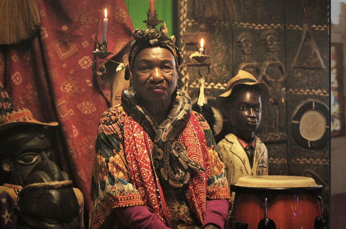 photograph priestess miriam voodoo spiritual temple