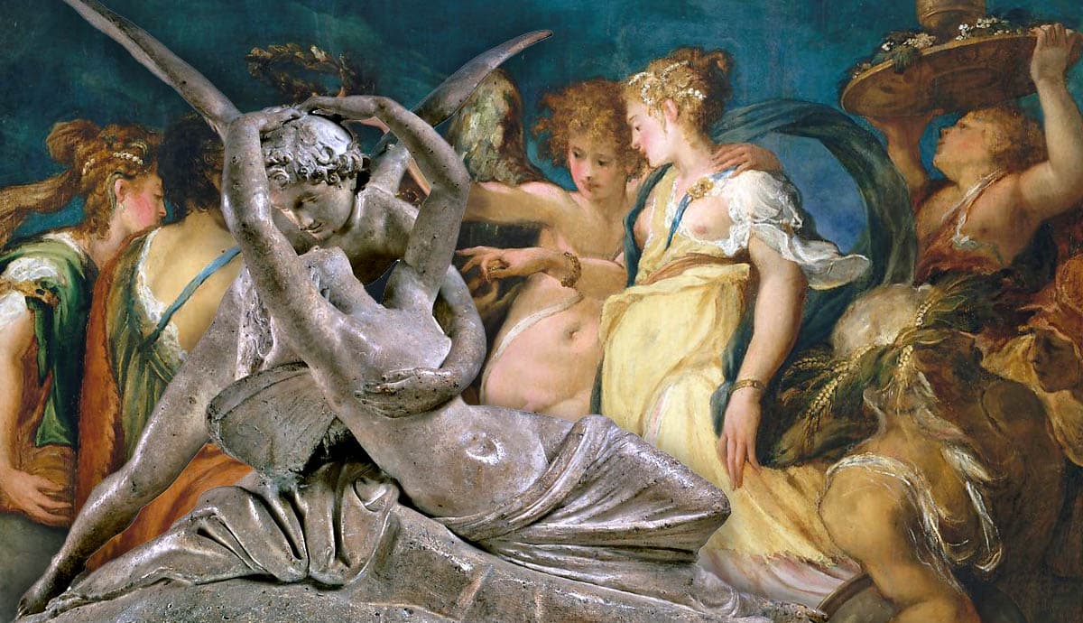 psyche eros greek mythology sculpture painting