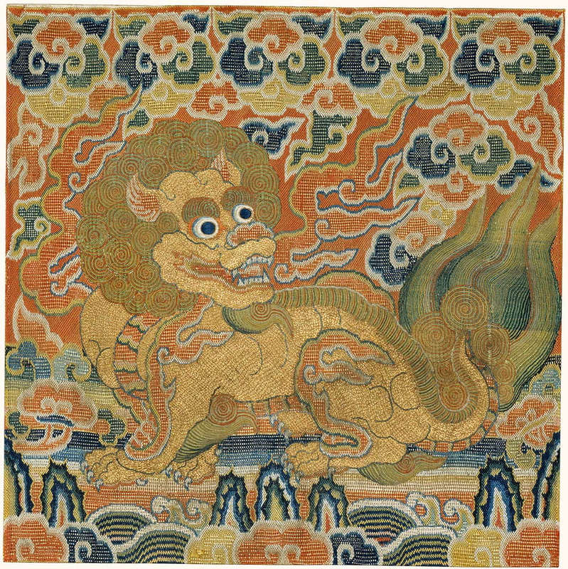 rank badge with lion