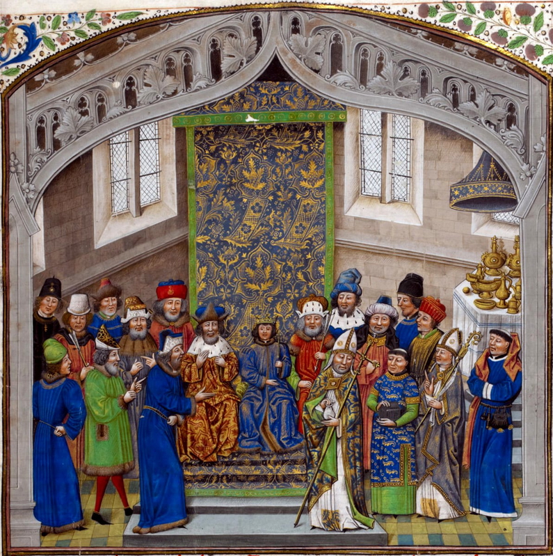 richard ii coronation peasants revolt painting