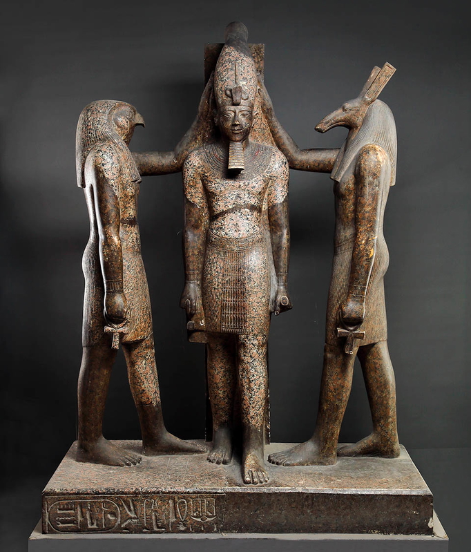 seth protective statues