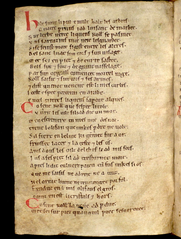 song of roland page oseney