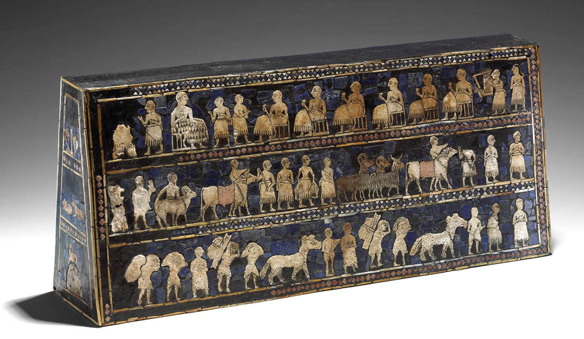 standard ur royal tomb mesopotamia ereshkigal