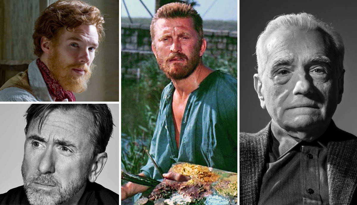 van gogh as martin scorsese kirk douglas tim roth