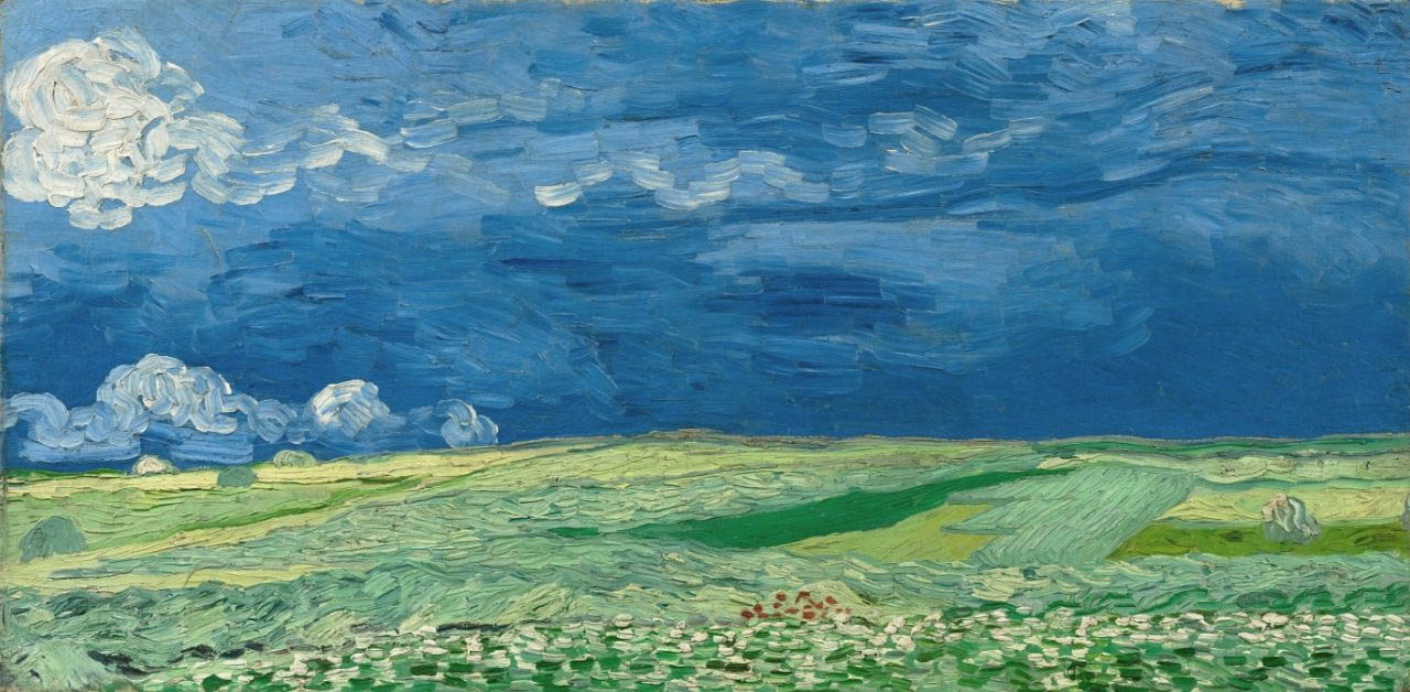 vincent van gogh wheatfield postimpressionism
