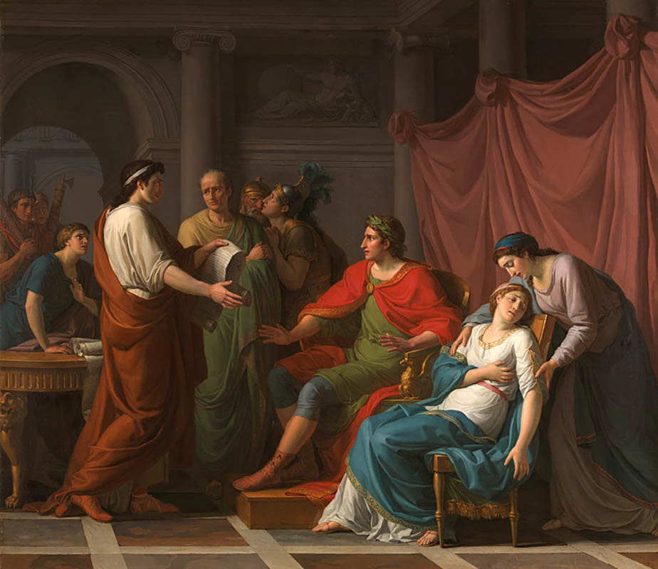 virgil reading aeneid augustus octavia