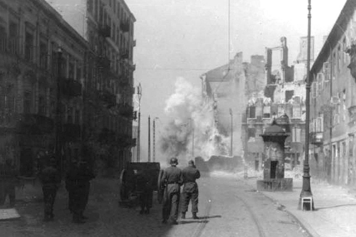 warsaw ghetto uprising fight
