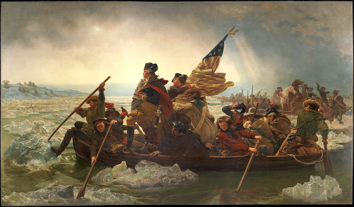 washington crossing delaware enlightenment philosophers