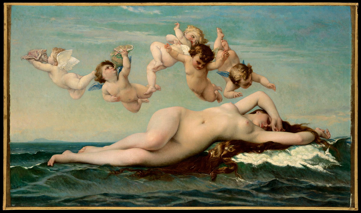 alexandre cabanel birth of venus academic painting