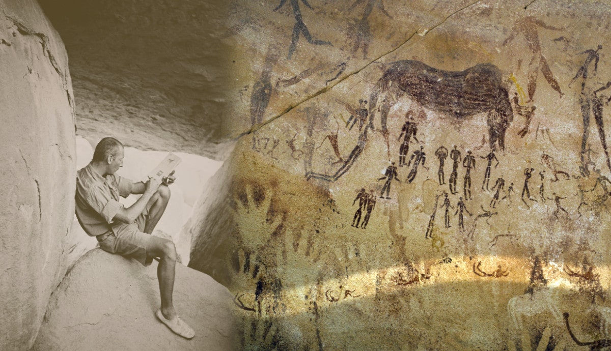 archaeologist cave beasts ancient egypt prehistoric art