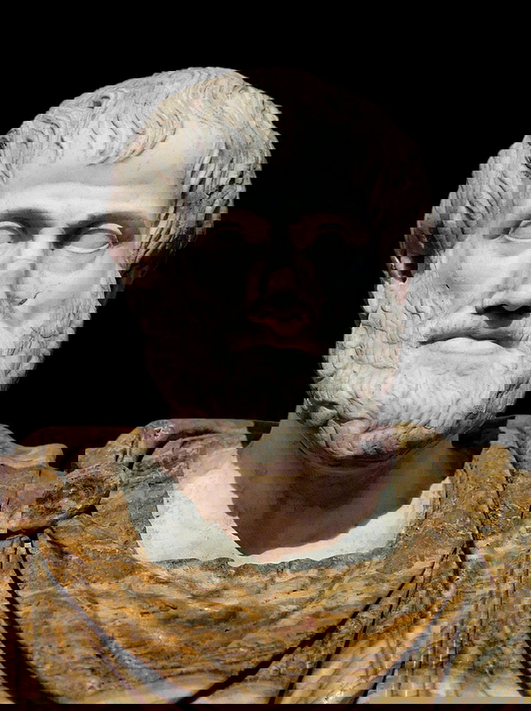 aristotle bust