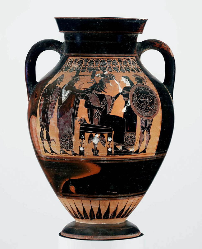 amphora birth athena