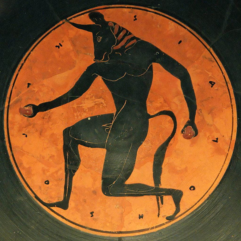 tondo minotaur