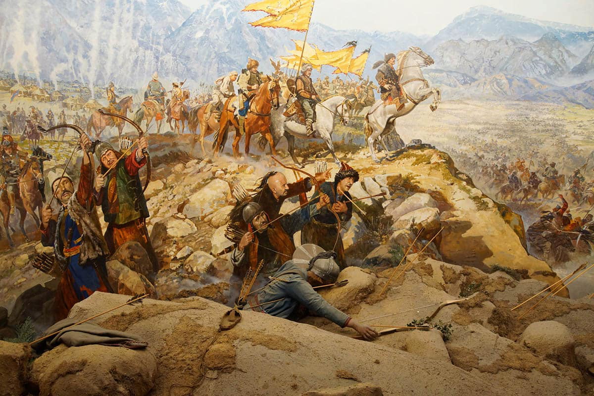 battle scene the huns