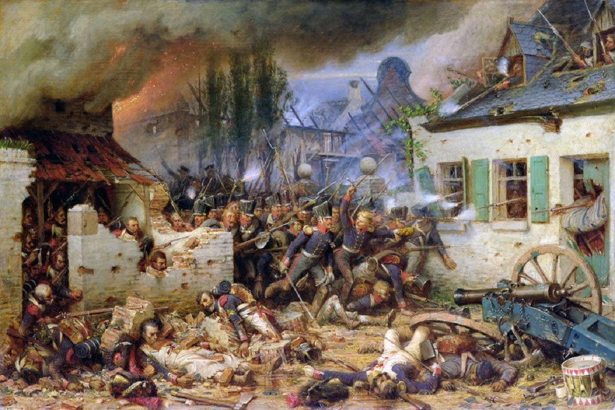 battle waterloo prussians plancenoit