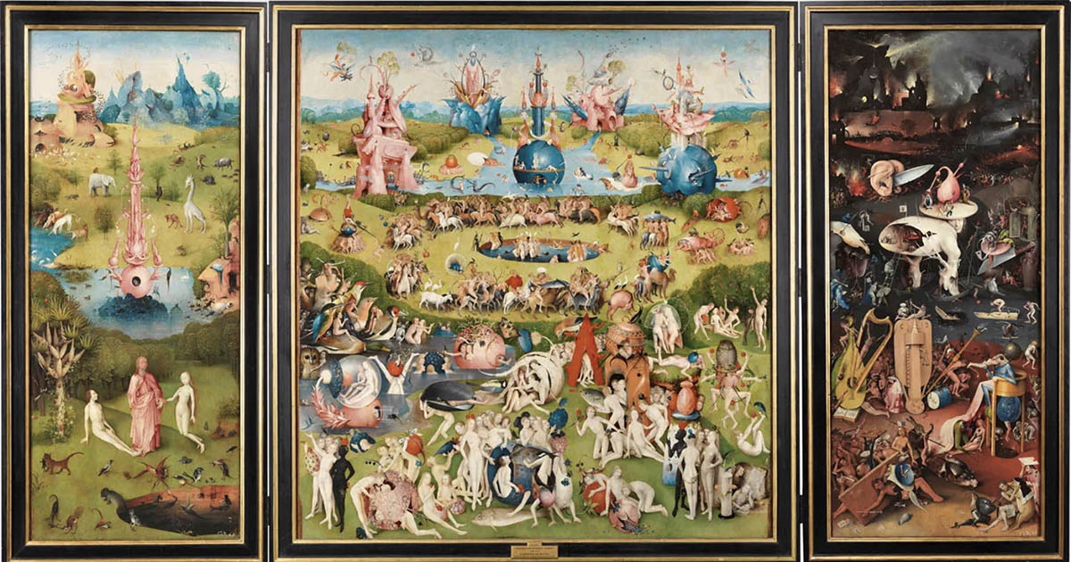 bosch garden of earthly delights painting